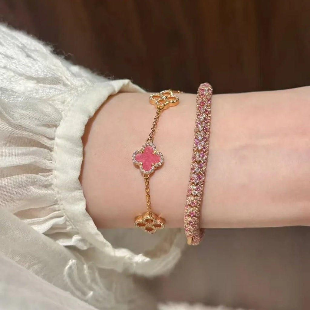 Aliza Pink Clover Set