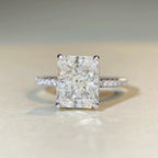 Emelia 3CT Radiant Cut Ring