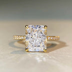 Emelia 3CT Radiant Cut Ring