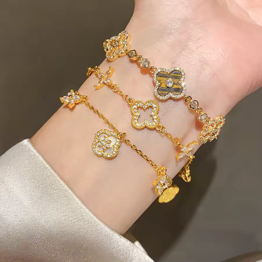 Iris Flower Bracelet