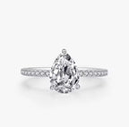 Hera Pear Cut Ring