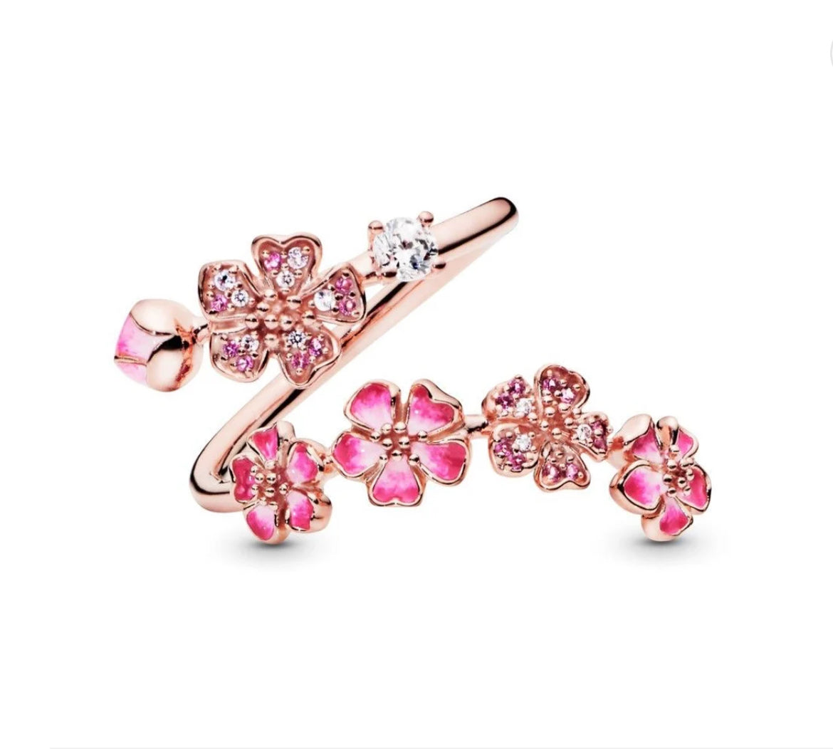 Pink Blossom Ring