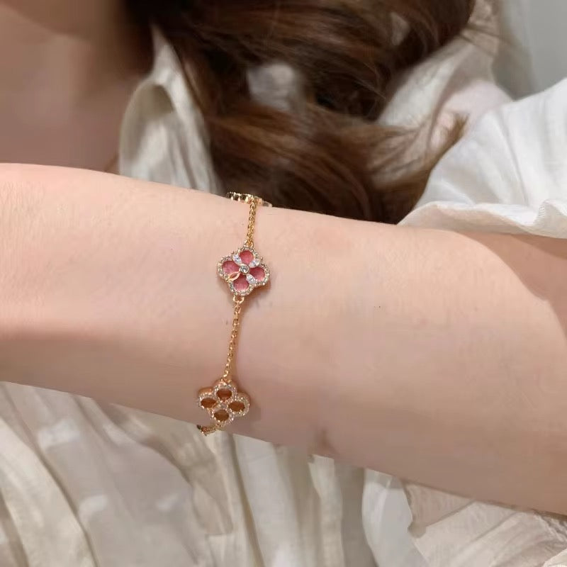 Aliza Pink Clover Set