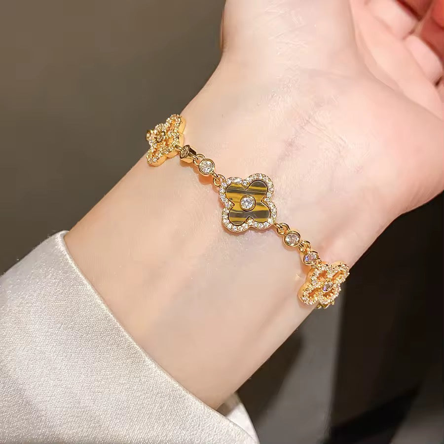 Iris Flower Bracelet