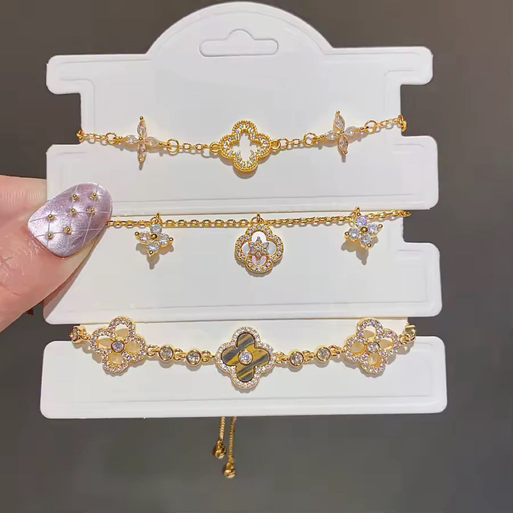 Iris Flower Bracelet