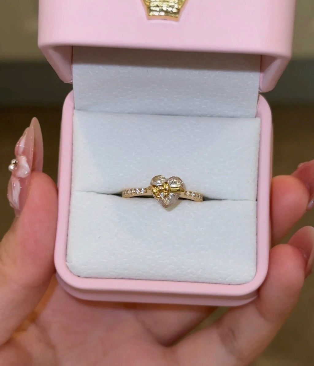 Heart Bow Ring