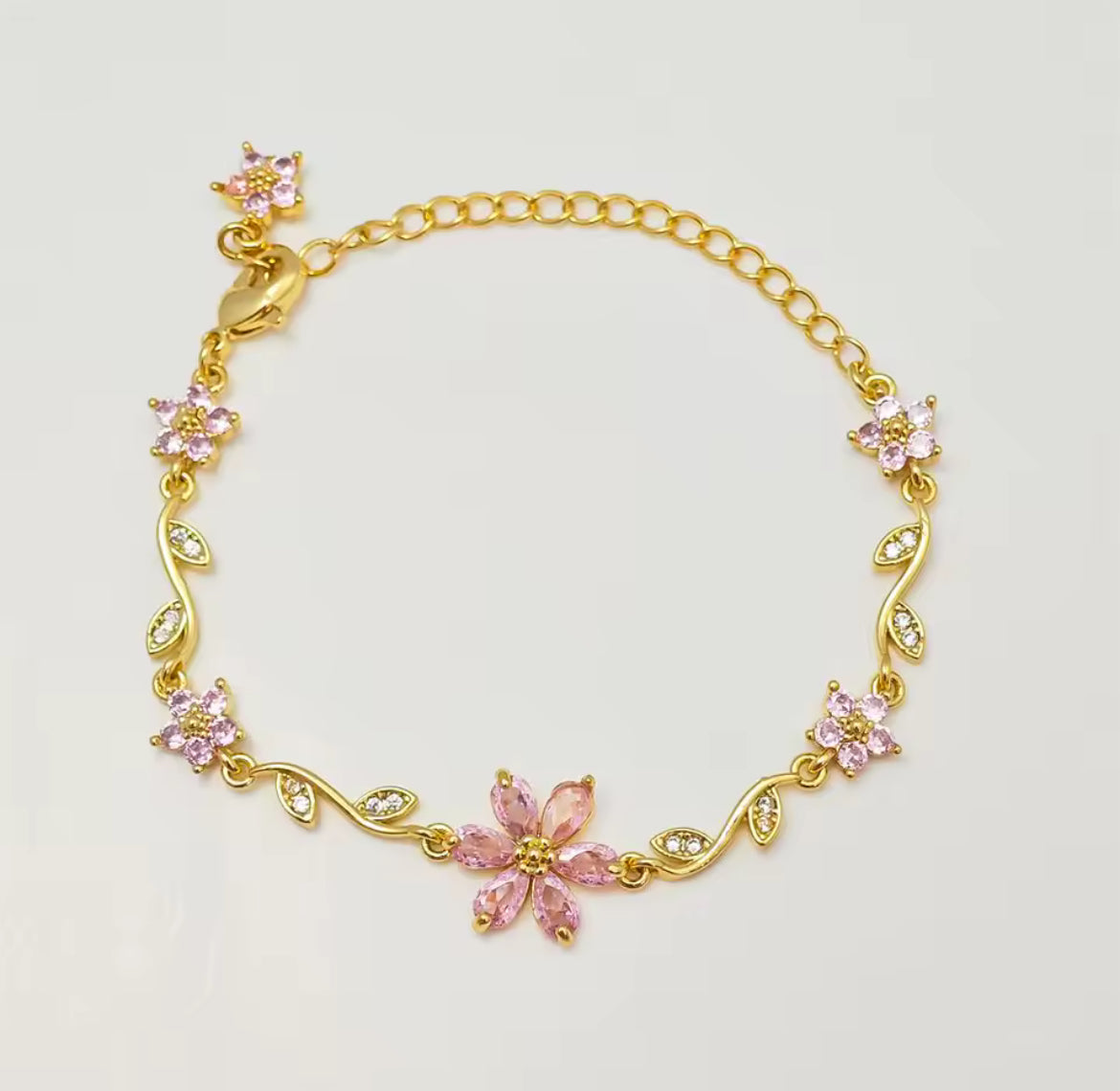 Rina Flower Bracelet