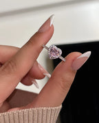 Julie Halo Heart Ring