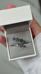 Blue Blossom Ring